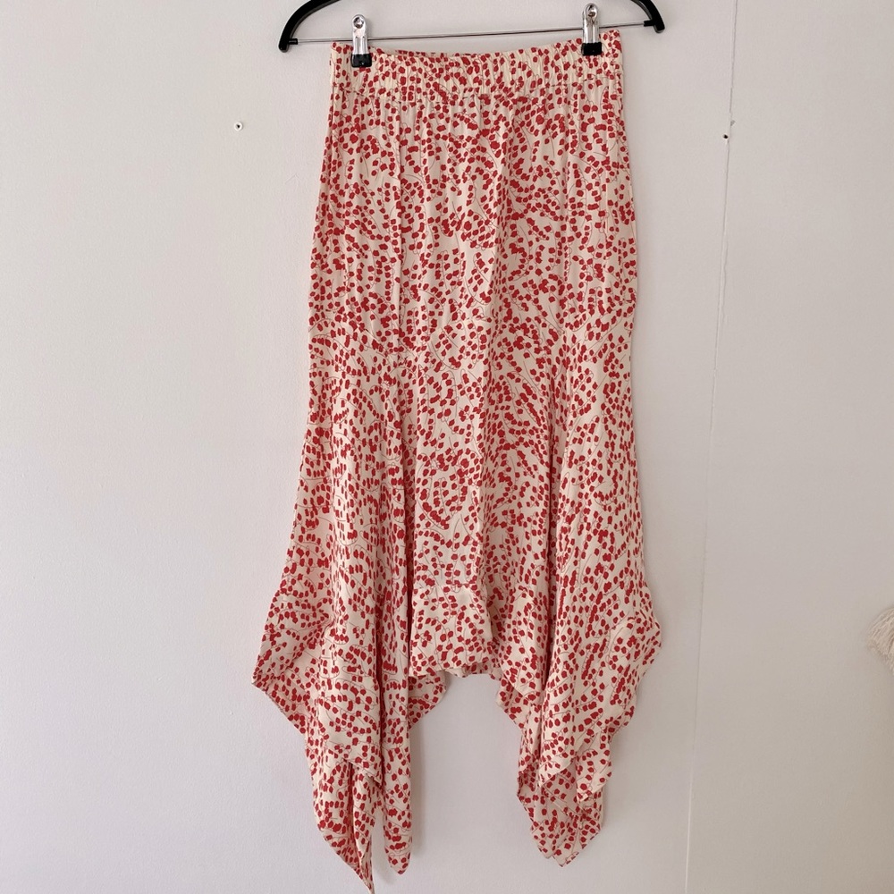 GANNI asymmetric summer skirt